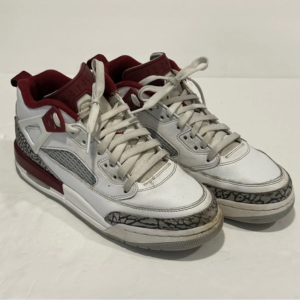 Nike Air Jordan Spizike Low Team Red Black Cement, Size 7Y